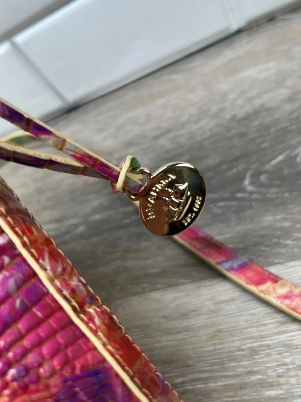 Brahmin Floral Watercolor Crossbody - Picture 7 of 8